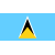 Saint Lucia W logo